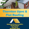 Company/TP logo - "Thornton upvc and Flat Roofing"