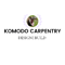 Company/TP logo - "Komodo Carpentry"