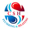 Company/TP logo - "CSH PLUMBING & HEATING LTD"