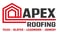 Company/TP logo - "apex roofing & joinery"