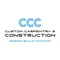 Company/TP logo - "Custom Carpentry & Construction"