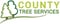 Company/TP logo - "County Tree Services"