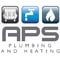 Company/TP logo - "APSWM Ltd T/A APS Plumbing & Heating"