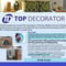 Company/TP logo - "top decorator"