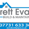 Company/TP logo - "Brett Evans Build & Maintain"
