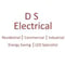 Company/TP logo - "DS Electrical"