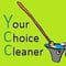 Company/TP logo - "Your Choice Cleaner"