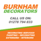 Company/TP logo - "Burnham Painting & Decorator"