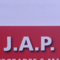 Company/TP logo - "j. a. p. roofing"