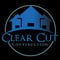 Company/TP logo - "Clear Cut Construction"