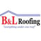 Company/TP logo - "B&L roofing"