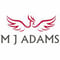 Company/TP logo - "M.J.ADAMS"