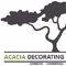 Company/TP logo - "Acacia Decorating Contractors"