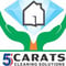 Company/TP logo - "5carats Carpet Cleaning"