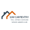 Company/TP logo - "SJW Carpentry and Building"