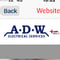 Company/TP logo - "ADW Electrical Services"