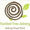 Company/TP logo - "Twisted Tree Joinery"