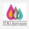 Company/TP logo - "TJG Plumbing & Heating Services Ltd"