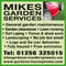 Company/TP logo - "Mikes Garden Services Ltd"