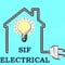 Company/TP logo - "SIF Electrical"