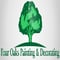 Company/TP logo - "Four Oaks Painting & Decorating"