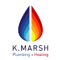 Company/TP logo - "K Marsh Plumbing & Heating LTD"