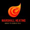 Company/TP logo - "MARSHALL HEATING SOLUTIONS LTD"