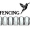 Company/TP logo - "Hummingbird Fencing"