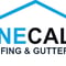 Company/TP logo - "One Call Roofing And Guttering"