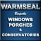 Company/TP logo - "Warmseal Porches and Conservatories"