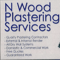 Company/TP logo - "N.Wood Plastering Services"
