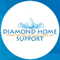 Company/TP logo - "Diamond Home Support Telford"