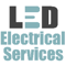 Company/TP logo - "LED Electrical Services"