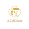 Company/TP logo - "A.J.M Decor"