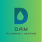 Company/TP logo - "Dam Plumbing"