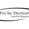 Company/TP logo - "Pro-Tec Electrical"