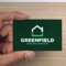 Company/TP logo - "Greenfields general builders"