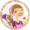 Company/TP logo - "clairs little cleaning company"