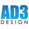 Company/TP logo - "A D 3 DESIGN LIMITED"