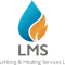 Company/TP logo - "LMS PLUMBING AND HEATING SERVICES LIMITED"
