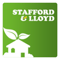 Company/TP logo - "Stafford & Lloyd heating plumbing - solar hot water systems"