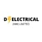 Company/TP logo - "D & E ELECTRICAL CONTRACTORS"