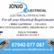 Company/TP logo - "Jonjo Electrical"