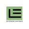 Company/TP logo - "LE Exterior Wall Coatings"