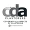 Company/TP logo - "CDA Plasterers"