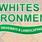 Company/TP logo - "Whites Environmental Driveways & Landscaping"