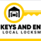 Company/TP logo - "Keys and Entry"