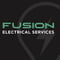 Company/TP logo - "Fusion Electrical Plymouth"