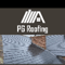 Company/TP logo - "PG Roofing"