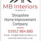 Company/TP logo - "MB Interiors (Shropshire)"